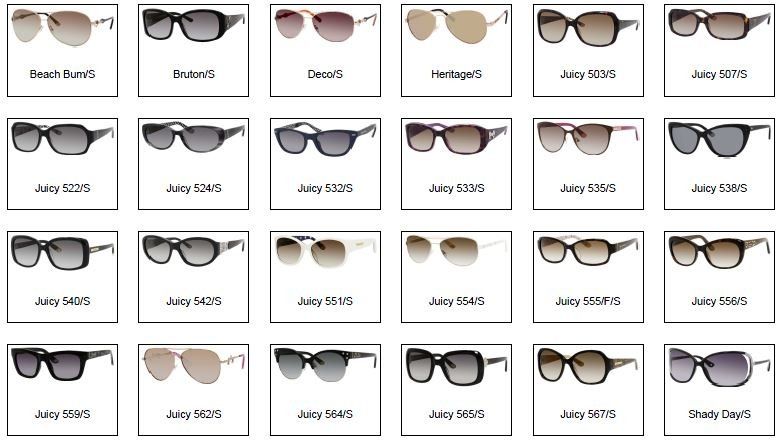 Juicy couture sale shades